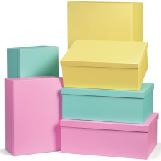 NIJI SET 6 BOX PASTEL 6  FORMATI 3 COLORI