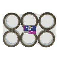 Syrom nastro adesivo da imballo 50 mm x 66 mt in ppl avana conf. 6 pezzi