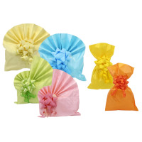 Busta regalo ppl perlato tinta unita 25x40