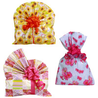 Buste regalo perlato ppl 15x25 con 5 soggetti generici - conf.100 buste