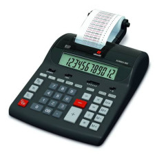 CALCOLATRICE SCRIVENTE DA TAVOLO OLIVETTI SUMMA 302EU CON DISPLAY LCD A 12 CIFRE NERO