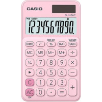 CASIO sl-310uc calcolatrice tascabile 10 cifre rosa pastello
