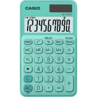 CASIO sl-310uc calcolatrice tascabile 10 cifre verde pastello