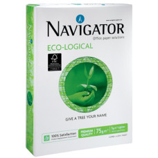NAVIGATOR CARTA PER FOTOCOPIE ECO-LOGICAL 75GR A4 RISMA DA 500 COPIE