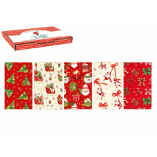 CARTA REGALO KARTOS LINEA NATALE - 100X140 CM - CONF. DA 50 FOGLI IN SOGGETTI ASSORTITI