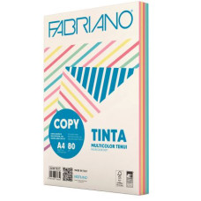 FABRIANO COPY TINTA A4 80GR MULTICOLOR 5 COLORI TENUI 250FF