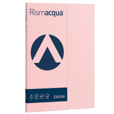 FAVINI RISMA ACQUA CARTA COLORATA 90GR 100FG A4 ROSA
