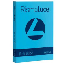 RISMALUCE CARTA COLORATA 90 GR A4 300 FOGLI AZZURRO