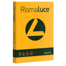 RISMALUCE CARTA COLORATA 90 GR A4 300 FOGLI GIALLO ORO A66H304