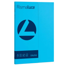 RISMALUCE CARTA COLORATA A4 90 GR 100 FG AZZURRO