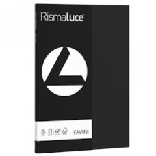 RISMALUCE CARTA COLORATA A4 90 GR 100 FG NERO
