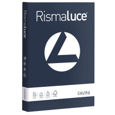 RISMALUCE CARTONCINO COLORATO 200 GR.A4 125 FOGLI BLU COBALTO A672114