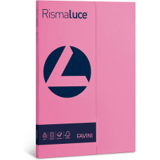 RISMALUCE CARTONCINO COLORATO 200 GR.A4 50 FOGLI CICLAMINO A69F544