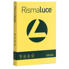 RISMALUCE CARTONCINO LEGGERO COLORATO 140 GR. A4 200 FOGLI GIALLO SOLE