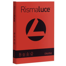 RISMALUCE CARTONCINO LEGGERO COLORATO 140 GR. A4 200 FOGLI ROSSO SCARLATTO