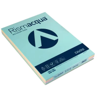 Favini rismacqua 90g carta a3 pacco 300 fg - 5 colori tenui