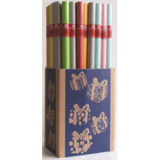 ROTOLI CARTA REGALO ECOCOLOR KRAFT LIGHT BOX 50 ROTOLI COLORI.ASSORTITI. 2 X 0,7MT