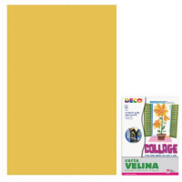 Carta velina 50x70cm conf. 24 fogli oro.