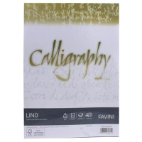Favini lino carta 120 gr a4 pacco 50 fogli - bianco