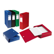 SEI PORTA PROGETTI DORSO 80MM BLU