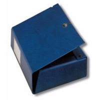 Sei portaprogetti dorso 120mm blu