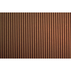 CARTONCINO ONDULATO CONF. 10 PEZZI 50X70 CM MARRONE