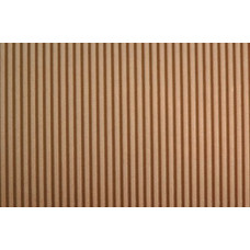 CARTONCINO ONDULATO CONF. 10 PEZZI 50X70 CM MARRONE CHIARO