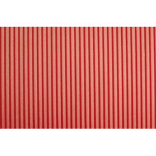 CARTONCINO ONDULATO CONF. 10 PEZZI 50X70 CM ROSSO