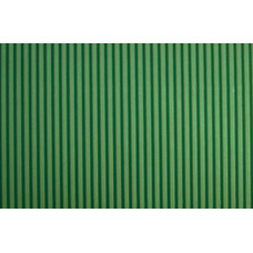 CARTONCINO ONDULATO CONF. 10 PEZZI 50X70 CM VERDE SCURO