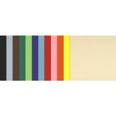CARTONCINI COLORATI MAXIPACK COLORLINE 50X70 CM 120 FOGLI 220 G/M² CANSON 12 COLORI ASSORTITI