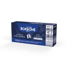 CAPSULE CAFFè BORBONE COMPATIBILI NESPRESSO®  MAGICA PALERMO MISCELA BLU - CONF. 100 PZ