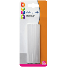 DECO-STICK COLLA A CALDO FORTE BLISTER 6 STICK DIAM.11MM X 10CM