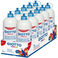 Giotto colla vinilik conf.10 flaconi 250 gr.