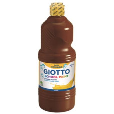 GIOTTO TEMPERA PRONTA FLACONE 1000ML MARRONE