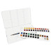 DALER-ROWNEY GRADUATE ACQUERELLI AQUAFINE IN TRAVEL SET 48 MEZZI GODET CON PENNELLO