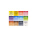 ACQUERELLI WINSORNEWTON COTMAN FIELD BOX - CONF. 12 MEZZI GODET IN COLORI