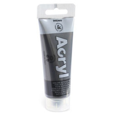 COLORE A TEMPERA ACRILICA IN TUBETTO 75 ML ANTRACITE
