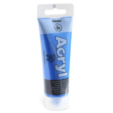 COLORE A TEMPERA ACRILICA IN TUBETTO 75 ML BLU
