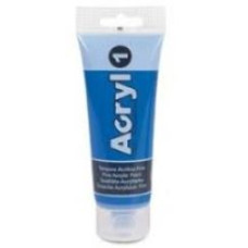 COLORE A TEMPERA ACRILICA IN TUBETTO 75 ML BLU COBALTO