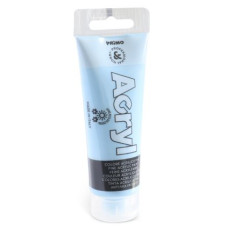 COLORE A TEMPERA ACRILICA IN TUBETTO 75 ML CIELO
