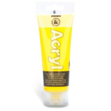 COLORE A TEMPERA ACRILICA IN TUBETTO 75 ML GIALLO PRIMARIO