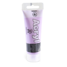 COLORE A TEMPERA ACRILICA IN TUBETTO 75 ML LILLA