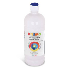 MOROCOLOR TEMPERA ACRILICA FLACONE CON TAPPO DOSATORE 1000 ML BIANCO