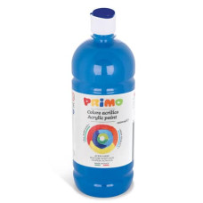 MOROCOLOR TEMPERA ACRILICA FLACONE CON TAPPO DOSATORE 1000 ML CIANO
