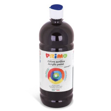 MOROCOLOR TEMPERA ACRILICA FLACONE CON TAPPO DOSATORE 1000 ML NERO