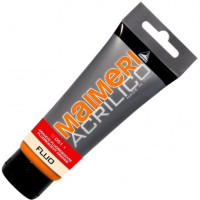 Maimeri colore acrilico tubo 75ml: arancio fluorescente m0916051