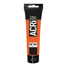 DOM COLORE ACRILICO - TUBO ML.100 - ARANCIO BRILLANTE 11535/304