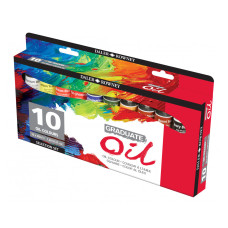 DALER-ROWNEY SET SELECTION 10 COLORI A OLIO  TUBO 38ML. COLORI ASSORTITI
