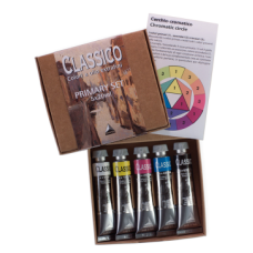 MAIMERI SET COLORI OLIO CLASSICO PRIMARY SET 5 TUBETTI 20ML COLORI ASSORTITI