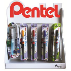 PENTEL COLOUR BRUSH CENTER ESPOSITORE 30 BLISTER COLORI ASSORTITI